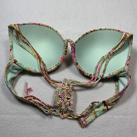 Victoria’s Secret Racer Back Padded Bikini Top - 32 C - Picture 8 of 9